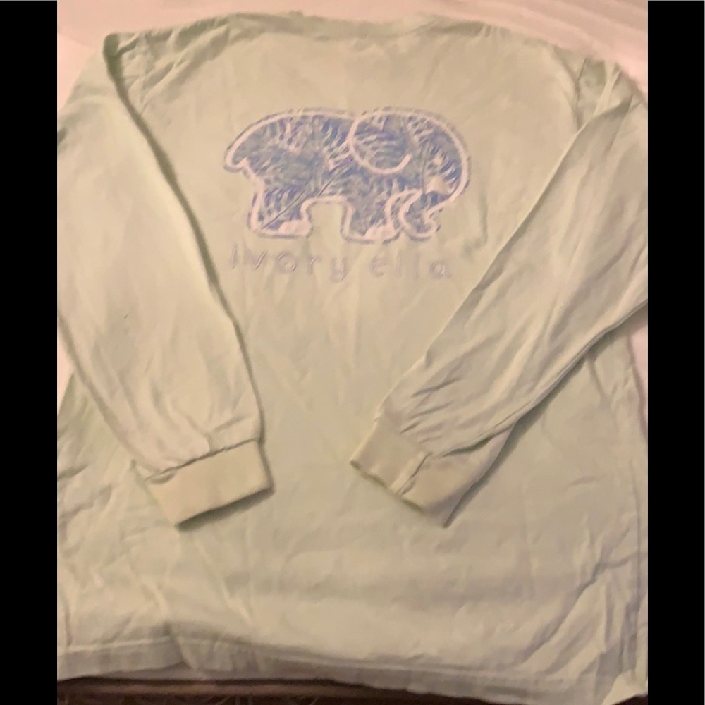 Women’s long sleeve T-shirt, ivory Ella